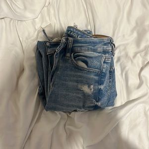 american eagle next level stretch super hi-rise jegging